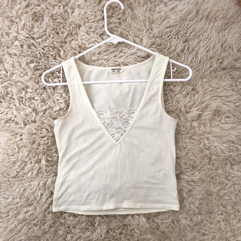 Off White Tank
